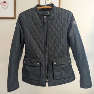 Belstaff Randall Quilted Green Jacket - size 38